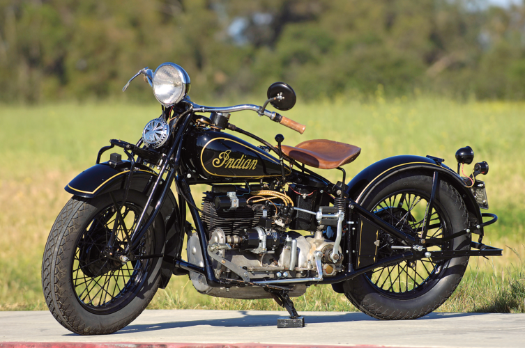Luxury on Two Wheels: 1933 Indian Four